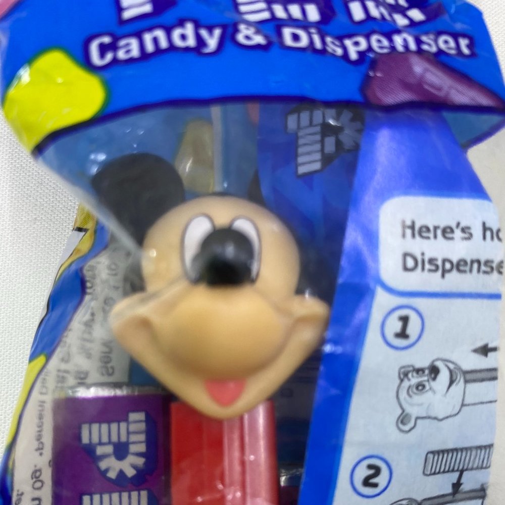 Vintage Mickey Mouse PEZ Dispenser New In Package